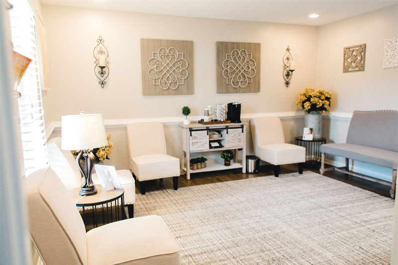 Reception Area - Dental Office in Reidsville, NC